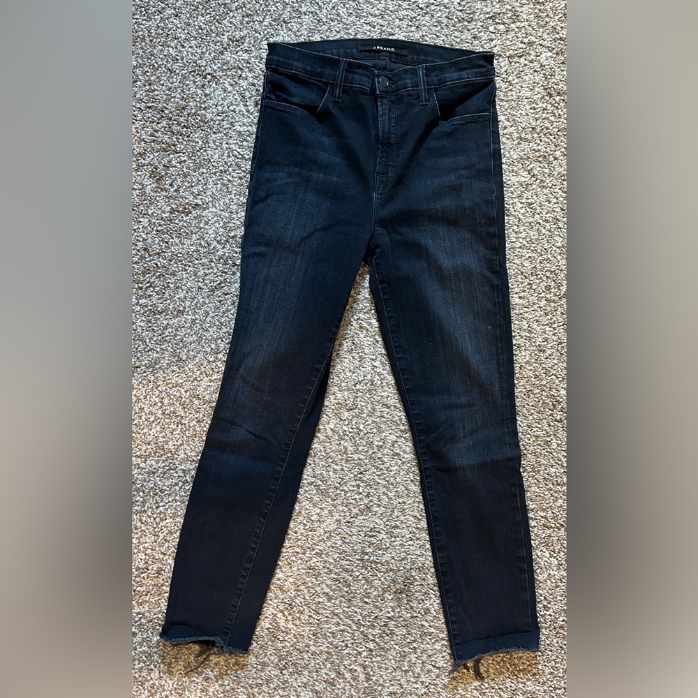 J Brand Maria high rise skinny jeans
